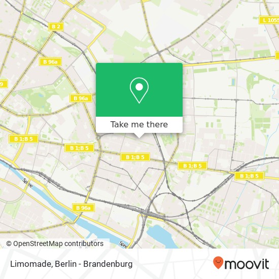 Карта Limomade, Bänschstraße 59