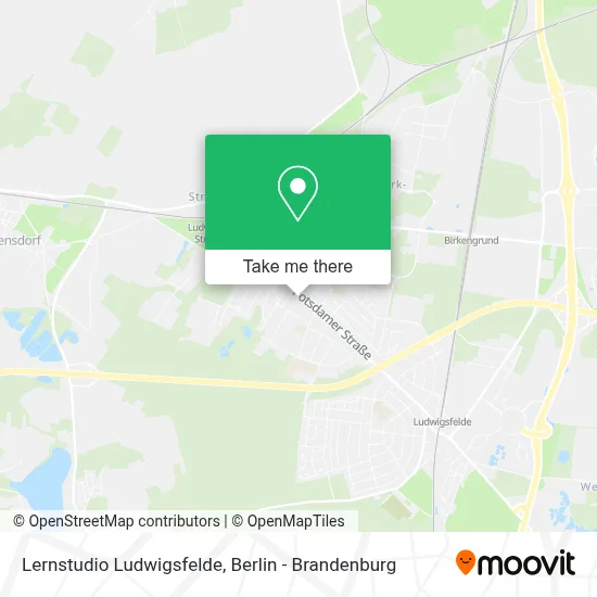Lernstudio Ludwigsfelde map