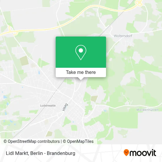Lidl Markt map