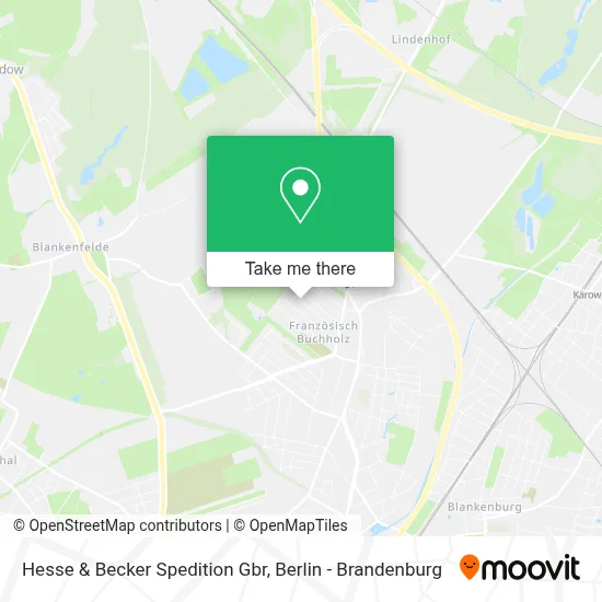 Hesse & Becker Spedition Gbr map