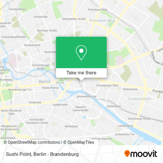 Sushi Point map