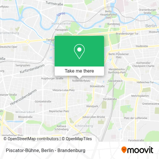 Piscator-Bühne map