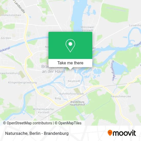 Natursache map