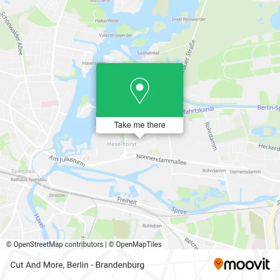 Cut And More map