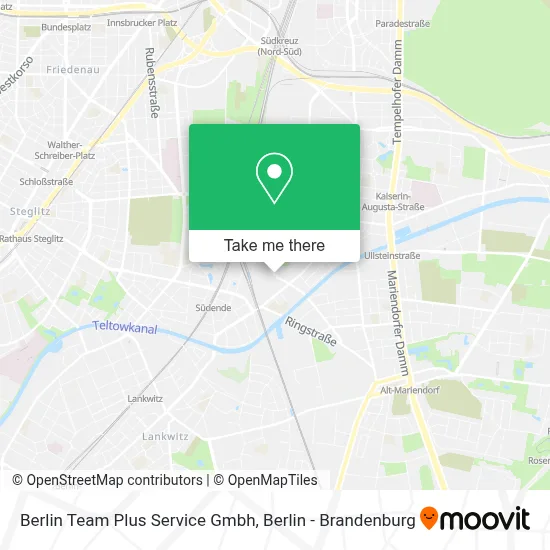 Berlin Team Plus Service Gmbh map