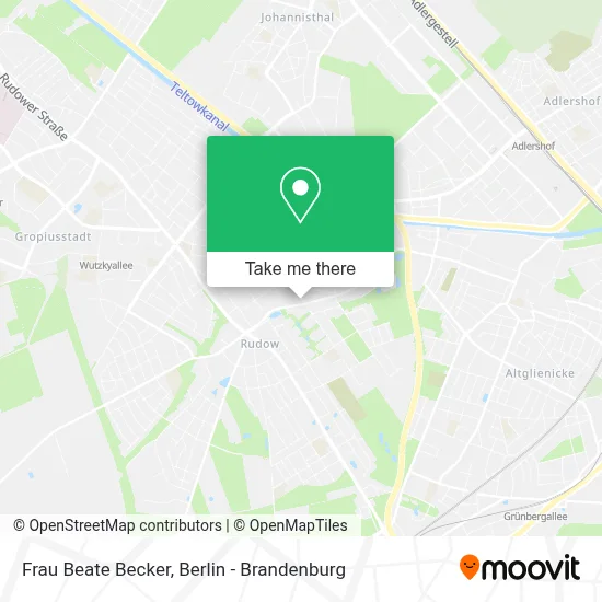 Frau Beate Becker map