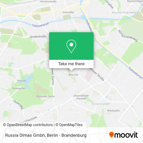 Russia Dimas Gmbh map