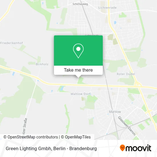 Green Lighting Gmbh map