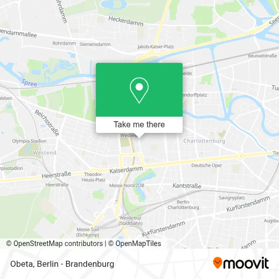 Obeta map