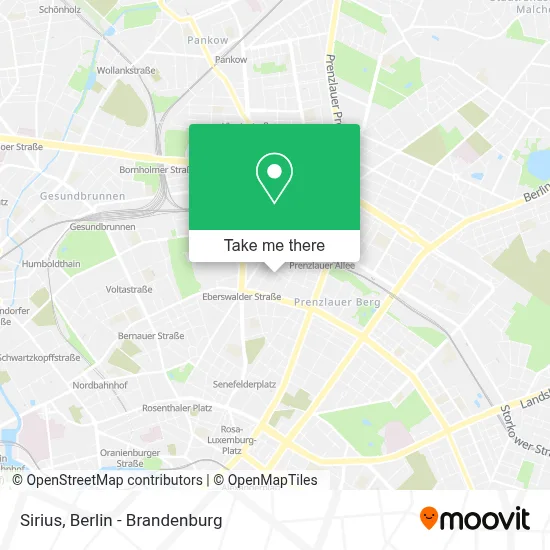 Sirius map