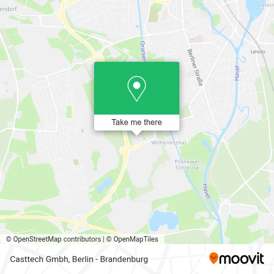 Casttech Gmbh map