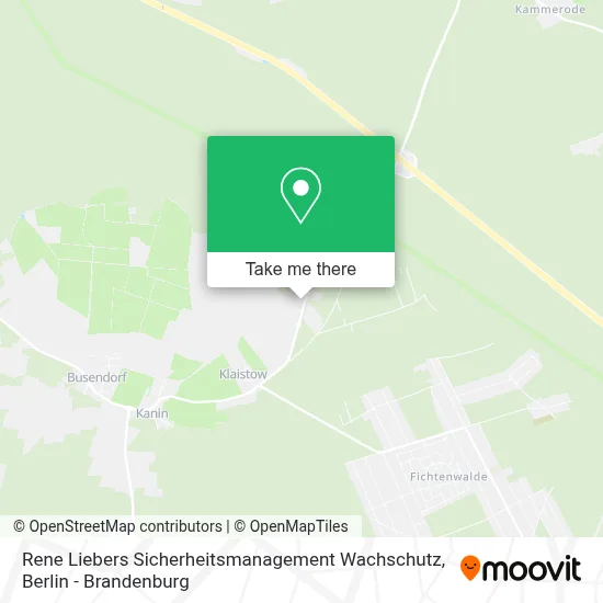 Rene Liebers Sicherheitsmanagement Wachschutz map