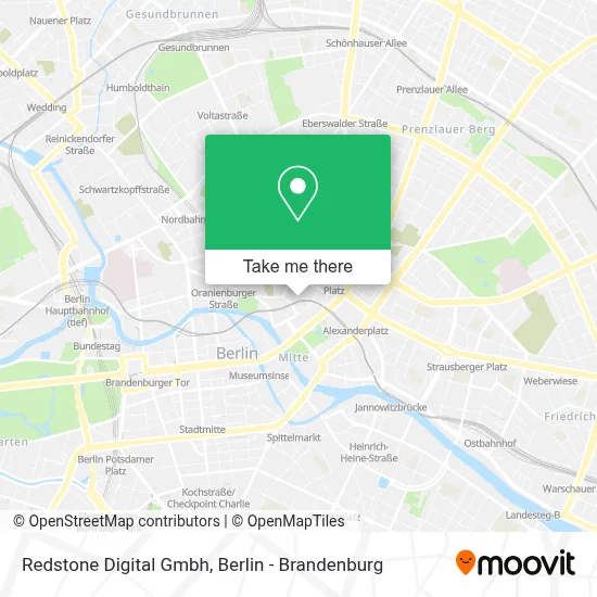 Redstone Digital Gmbh map