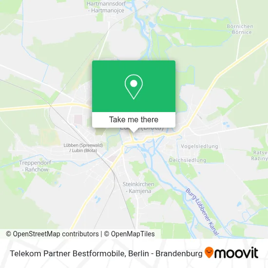 Telekom Partner Bestformobile map