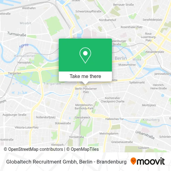 Globaltech Recruitment Gmbh map
