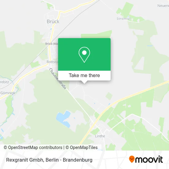 Rexgranit Gmbh map