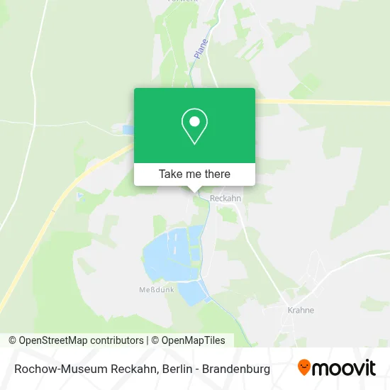 Rochow-Museum Reckahn map
