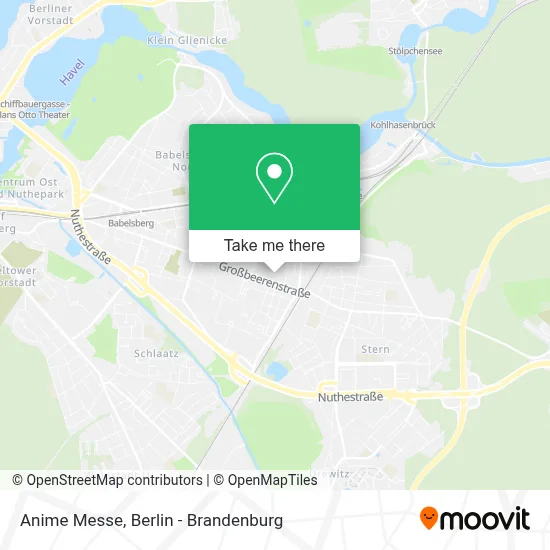 Anime Messe map