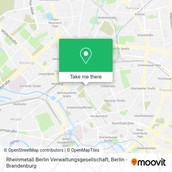 Rheinmetall Berlin Verwaltungsgesellschaft map