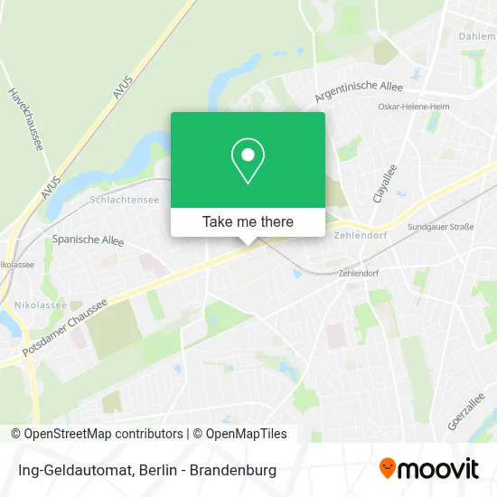 Ing-Geldautomat map