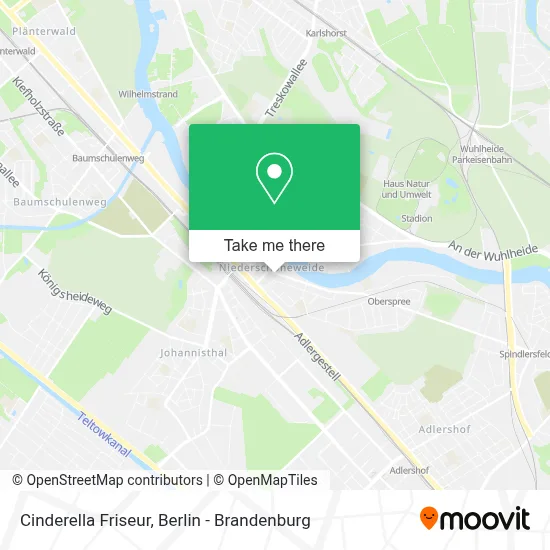 Cinderella Friseur map