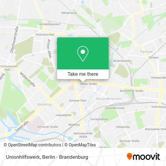 Unionhilfswerk map