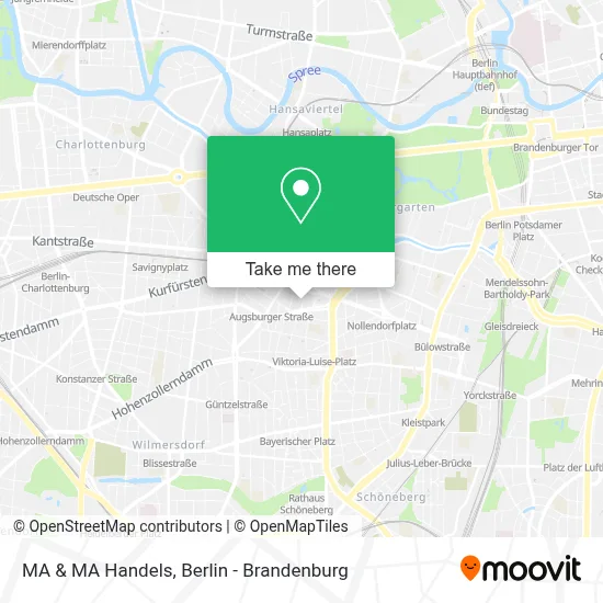 MA & MA Handels map