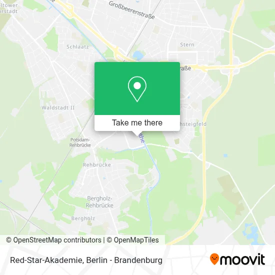 Red-Star-Akademie map