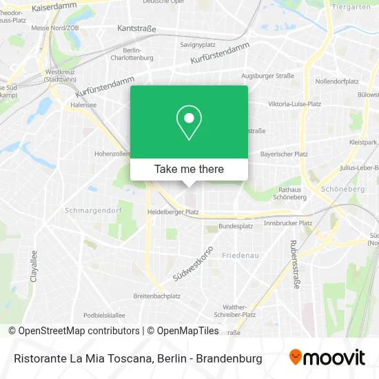 Ristorante La Mia Toscana map