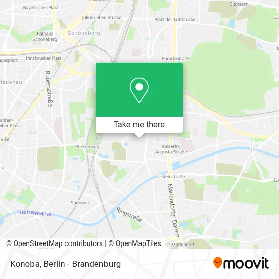 Konoba map
