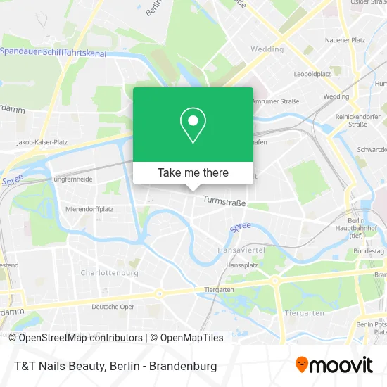 T&T Nails Beauty map