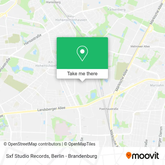 Sxf Studio Records map