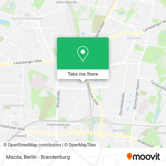 Mazda map