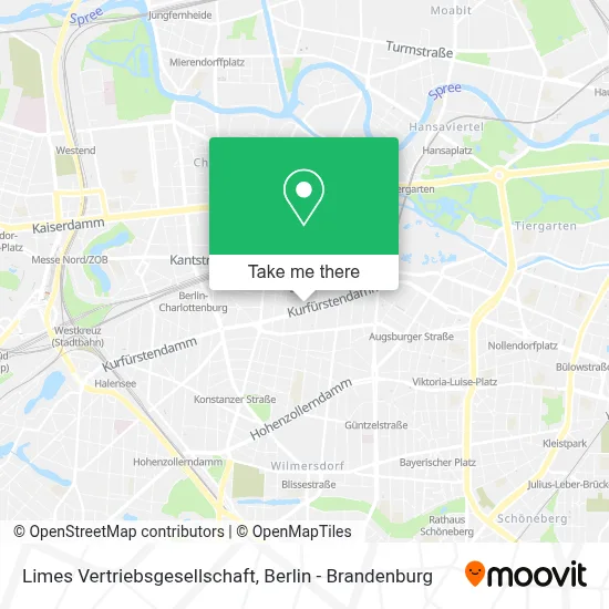 Limes Vertriebsgesellschaft map