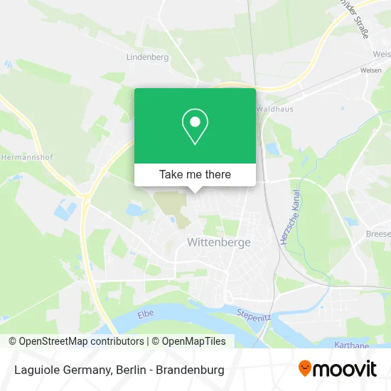 Laguiole Germany map