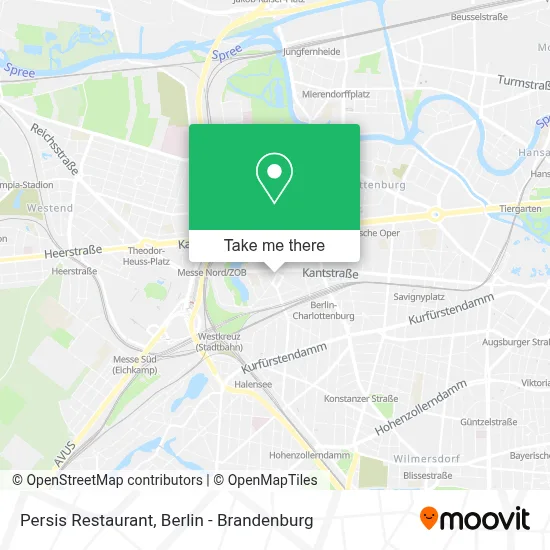 Persis Restaurant map