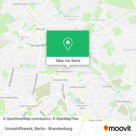 Unionhilfswerk map