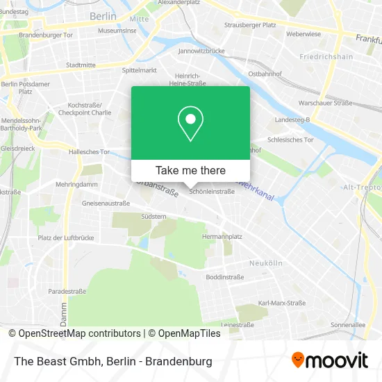 The Beast Gmbh map