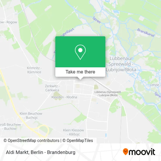 Aldi Markt map
