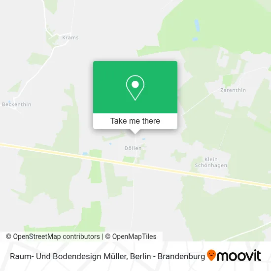 Raum- Und Bodendesign Müller map