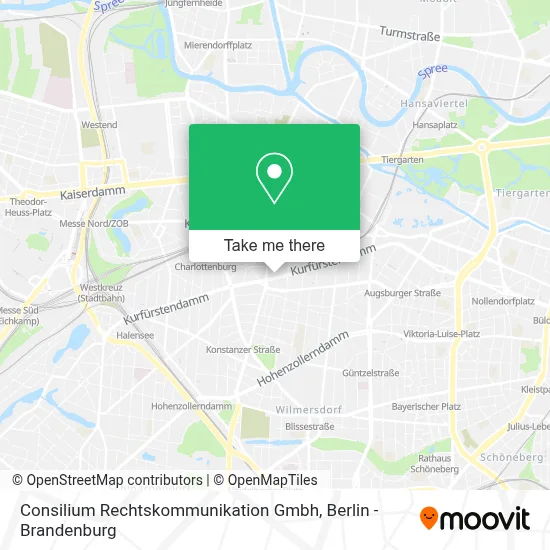 Consilium Rechtskommunikation Gmbh map