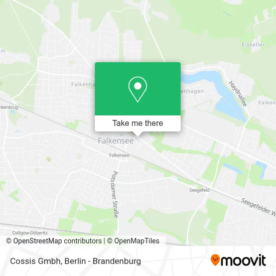 Cossis Gmbh map