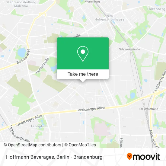 Hoffmann Beverages map