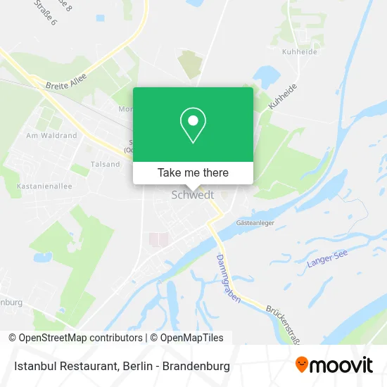Restaurant Istanbul map
