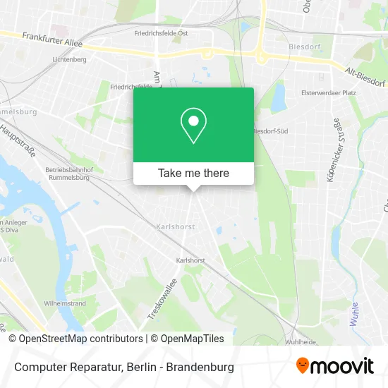 Computer Reparatur map