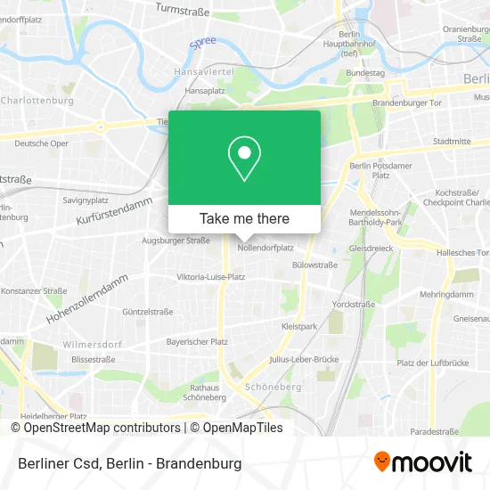 Berliner Csd map