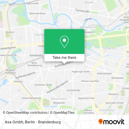Asa Gmbh map