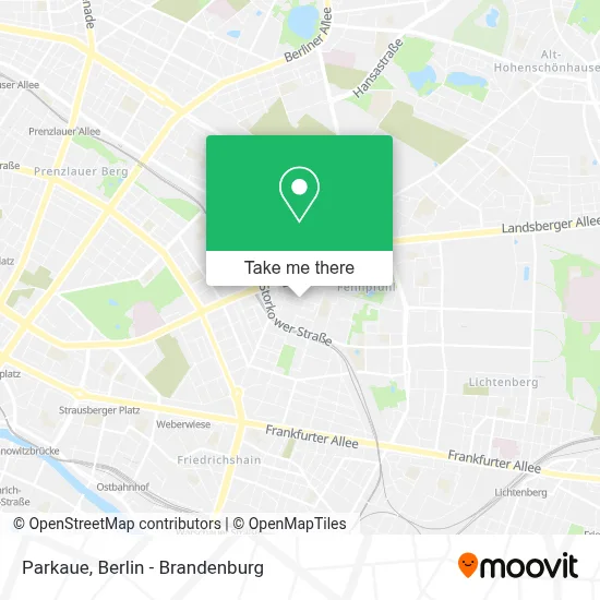 Parkaue map