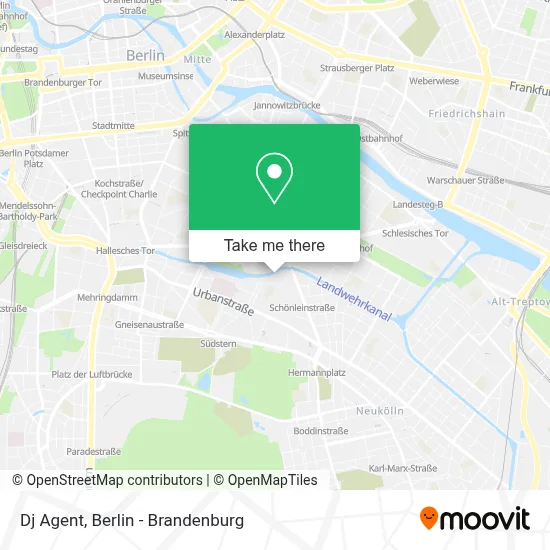 Dj Agent map