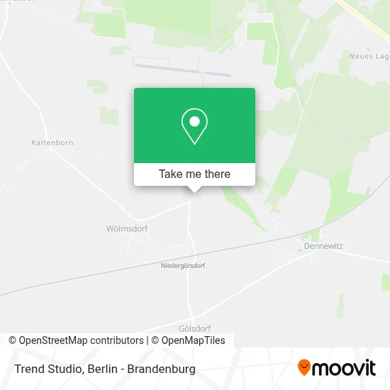 Trend Studio map